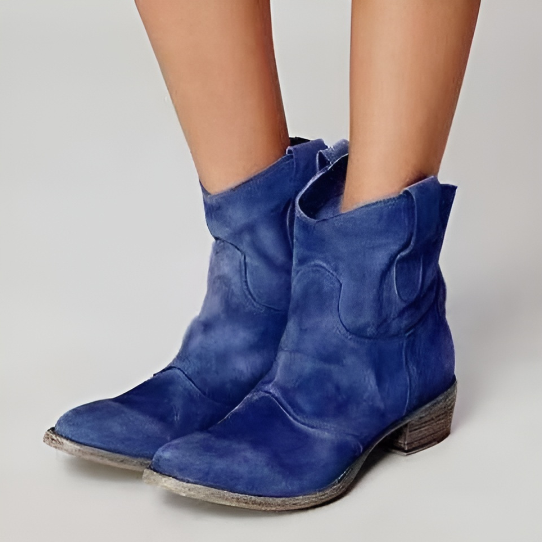 Laluna® | Chic Suede Ankle Boots