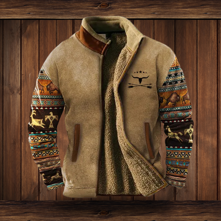 Nathan - Lined fleece hunter jacket