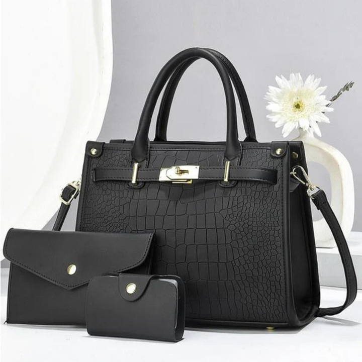 Scarlett™ - Premium Allure Croco Bag Set