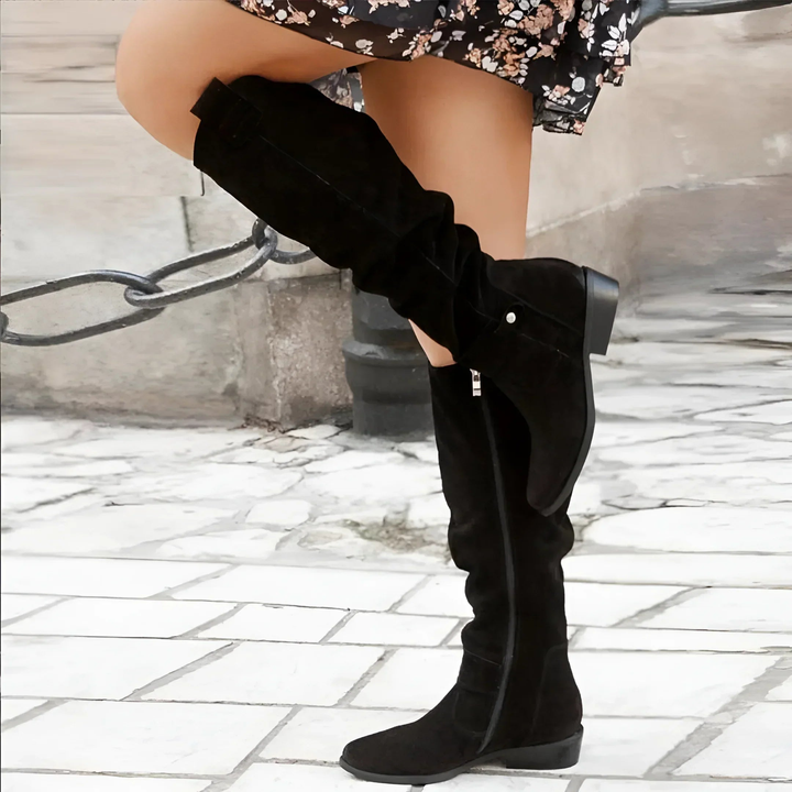 Laluna® | Stylish Suede Knee Boots