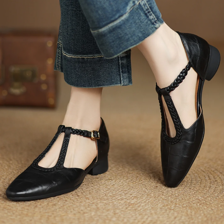 Kepa | Leather Mary Jane Shoes