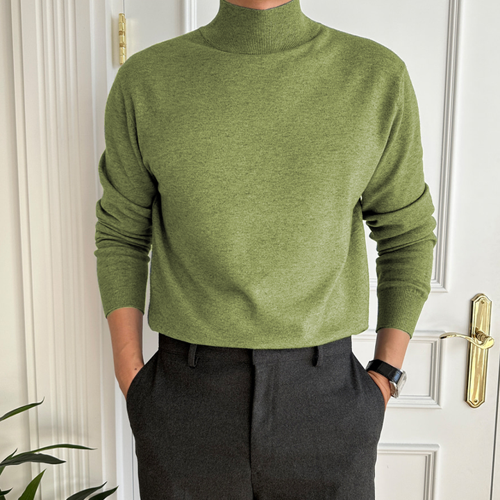James - Comfortable Turtleneck Sweater