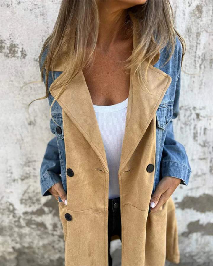 Sophia™ - Stylish Denim Coat