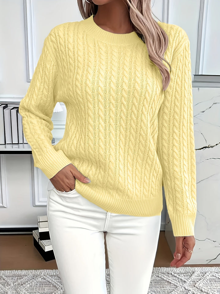 Becky | Cable Knit Sweater