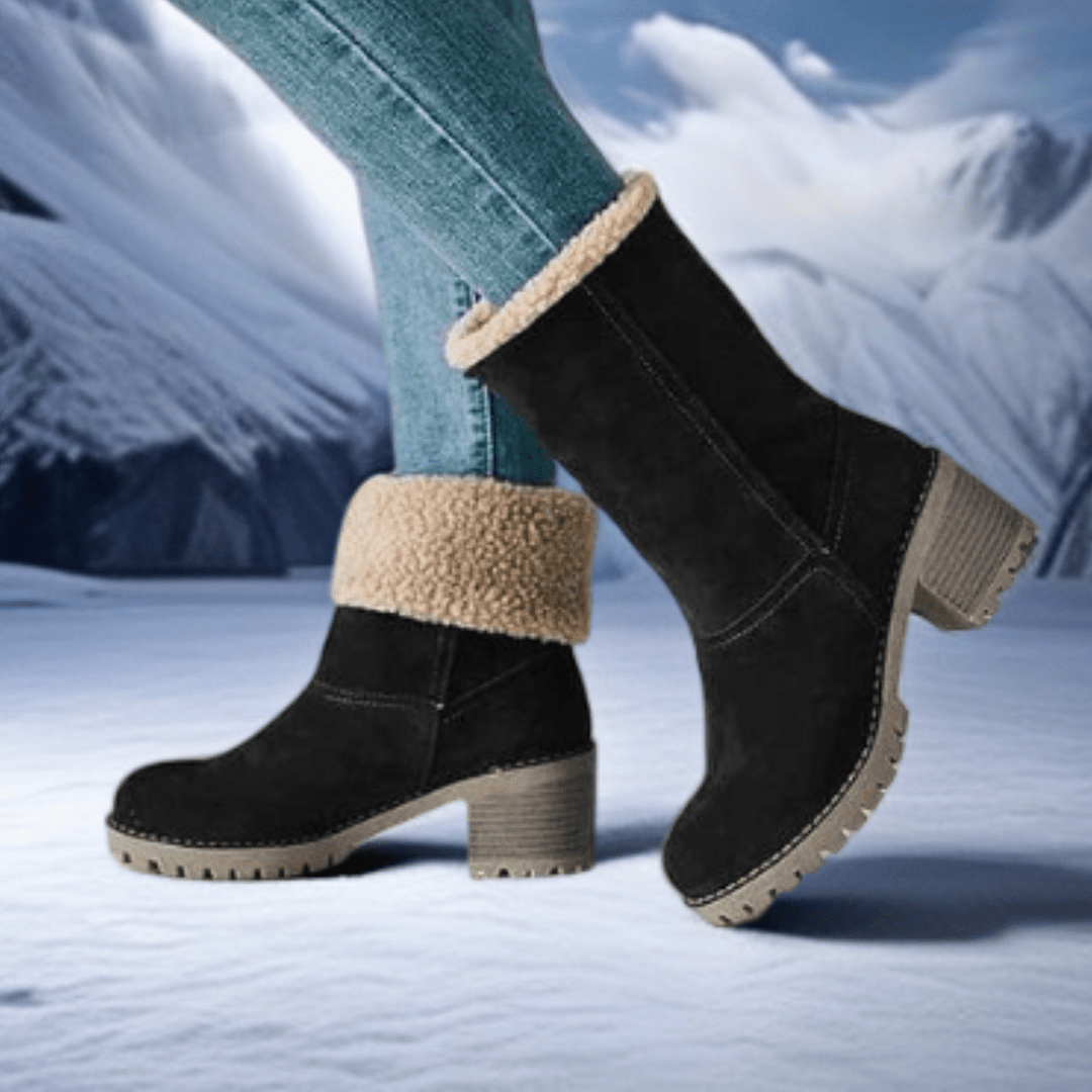 Laluna® | Mid-Calf Wool Boots