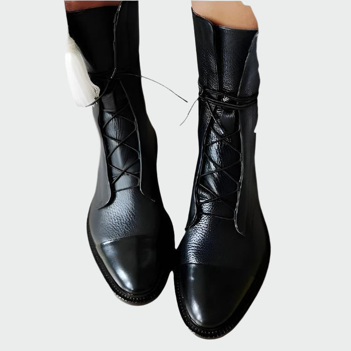 Amy | Orthopedic Leather Boots