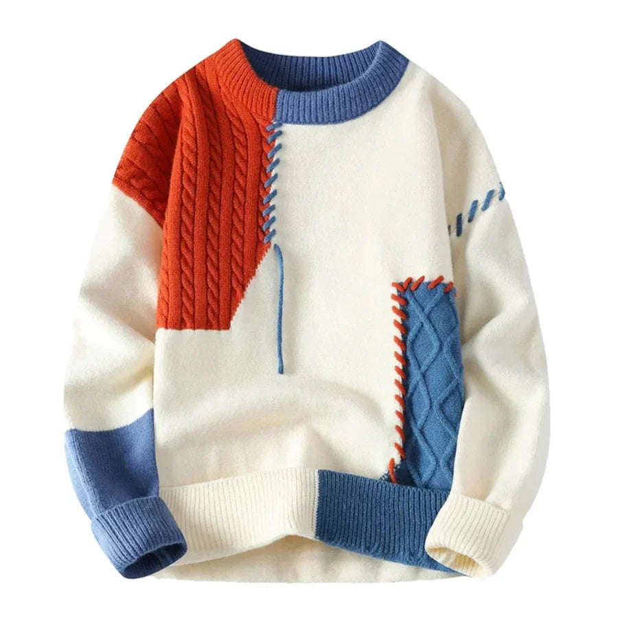 McGregor™ - Patchwork knit sweater