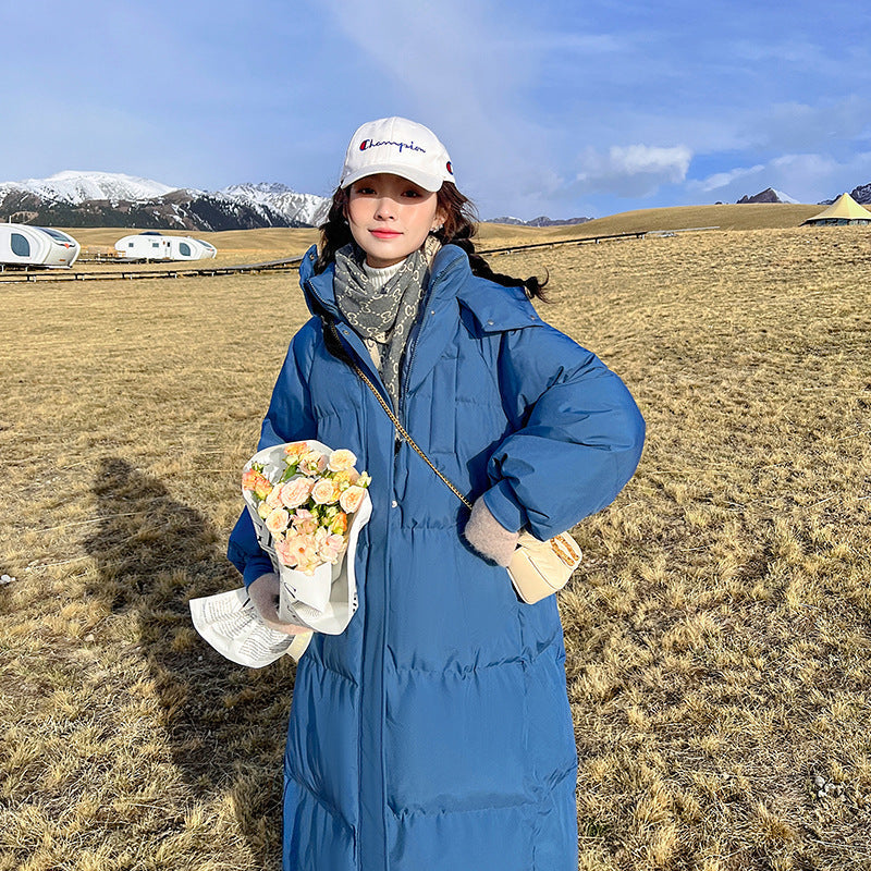 Gigaty™ - Classic Hooded Long Puffer Coat