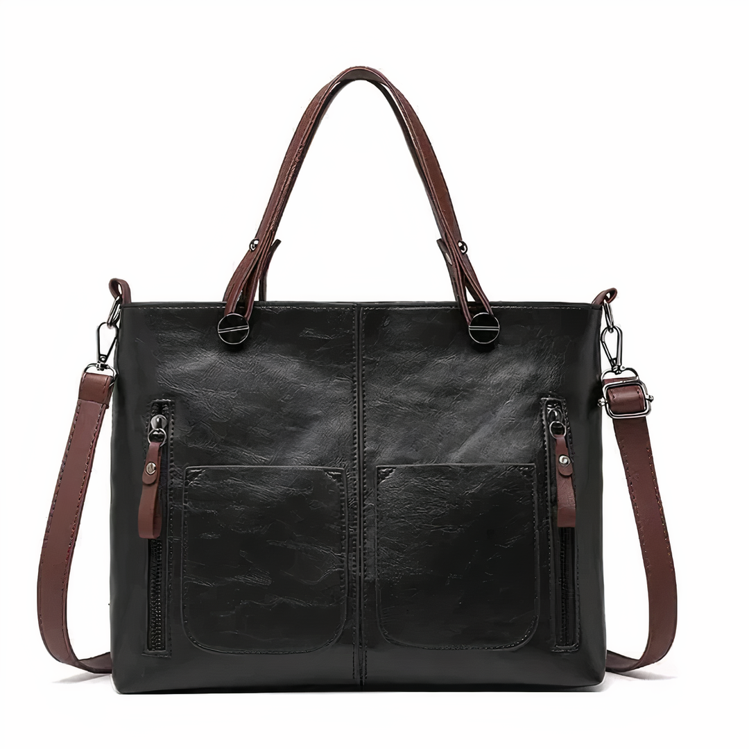 Avery™ Timeless Elegance | Leather Shoulder Bag