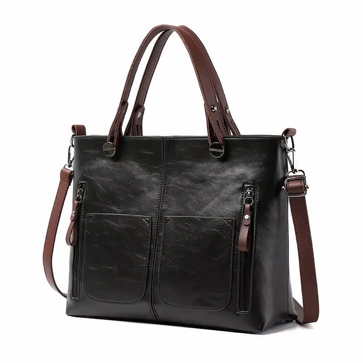 Avery™ Timeless Elegance | Leather Shoulder Bag