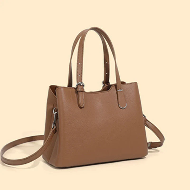 Aria™ - 3 Layers Genuine Cow Leather Shoulder Bag
