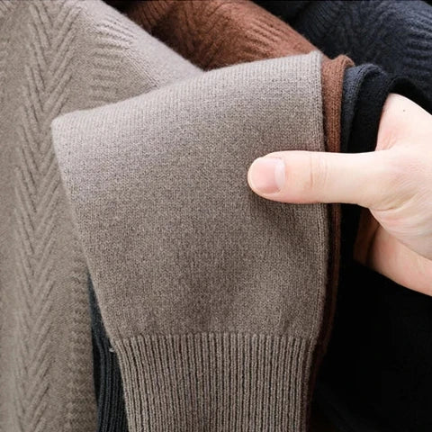 Ethan - Comfortable Soft Pure Wool Sweater