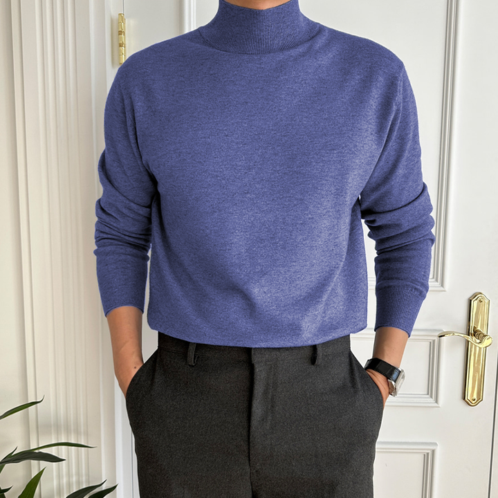 James - Comfortable Turtleneck Sweater