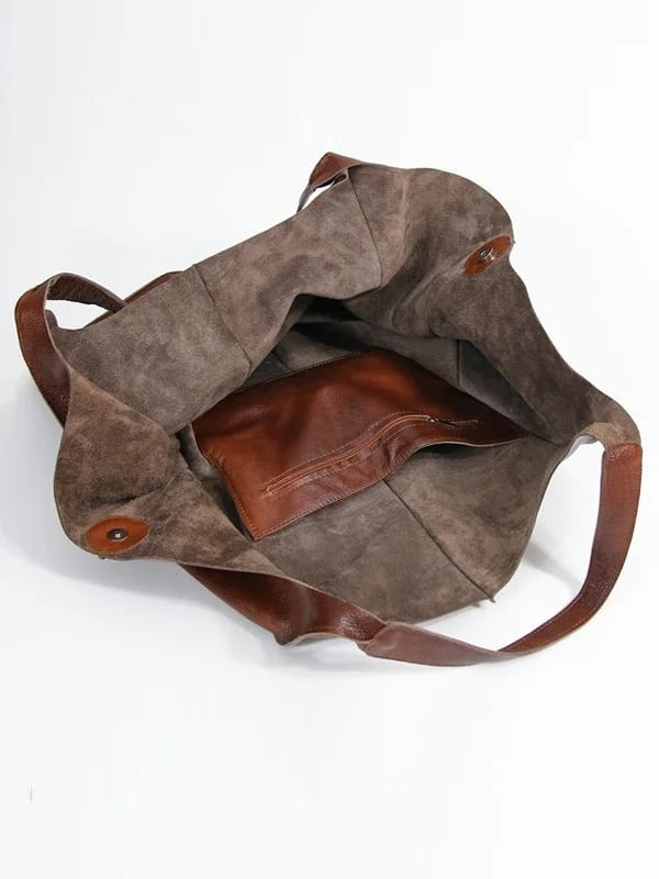 Scarlett™ Luxe Grandeur | Soft shoulder Leather bag