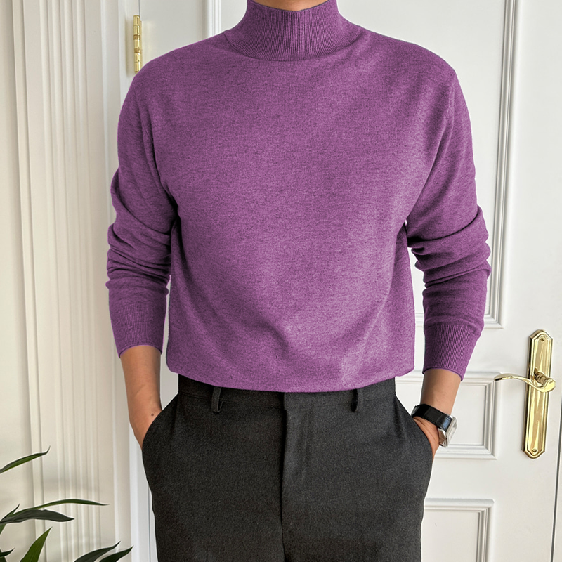 James - Comfortable Turtleneck Sweater