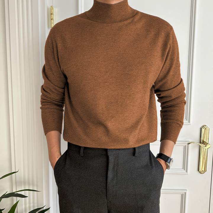 James - Comfortable Turtleneck Sweater
