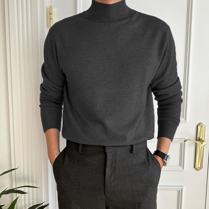 James - Comfortable Turtleneck Sweater