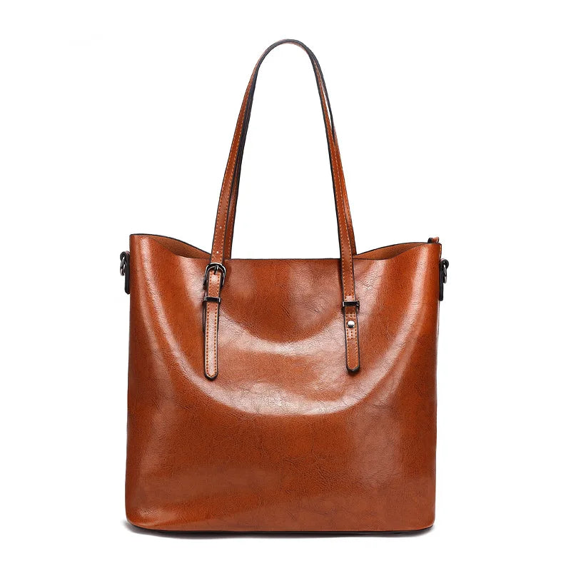 Peyton™ Elegance | Vintage Shoulder Leather Handbag