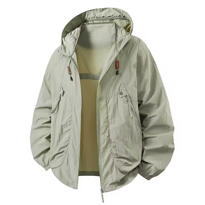 Carter™ - Outdoor Waterproof Windbreaker Jacket with Adjustable Hood