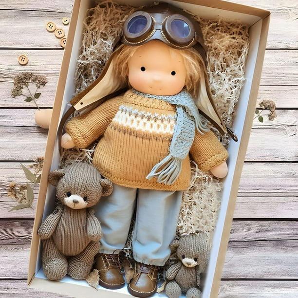 Lilly™ - Sweet handmade Waldorf Doll