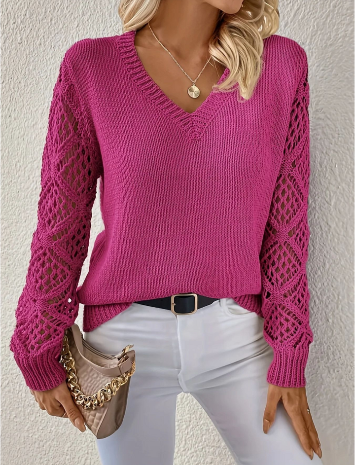 Aubrey™ - Soft V-Neck Sweater