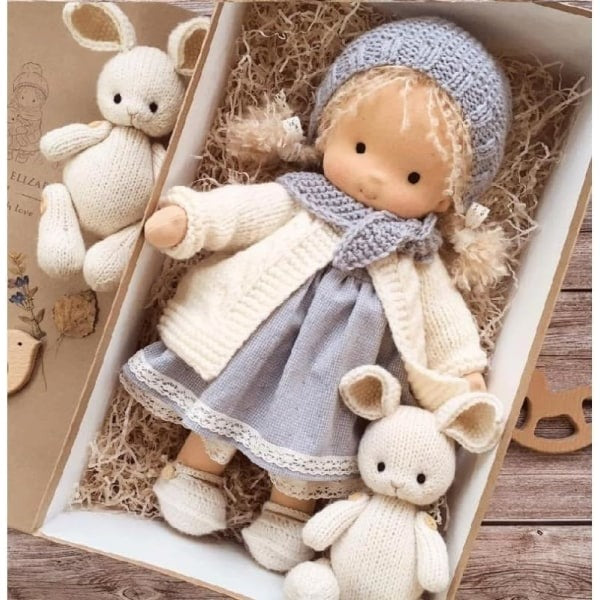 Lilly™ - Sweet handmade Waldorf Doll