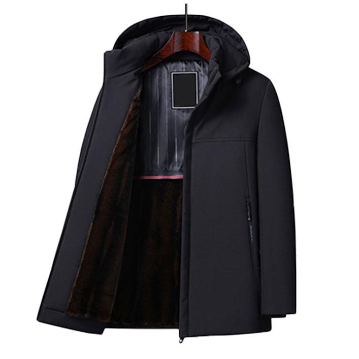 Jackson - Stylish Thick Hooded Parka Coat