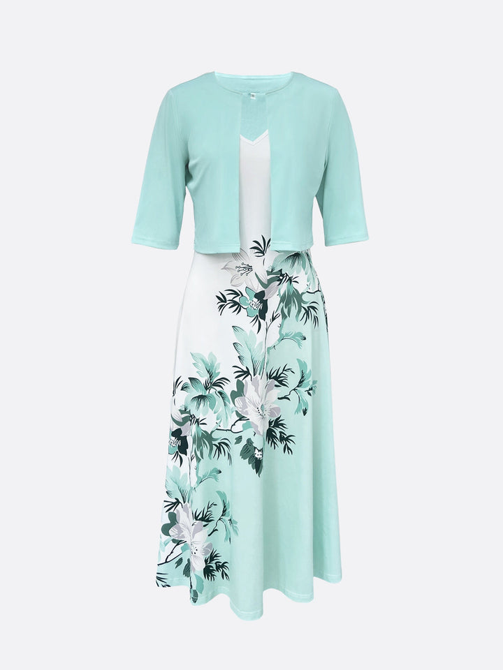 Lily - Elegant Two-Piece Dress