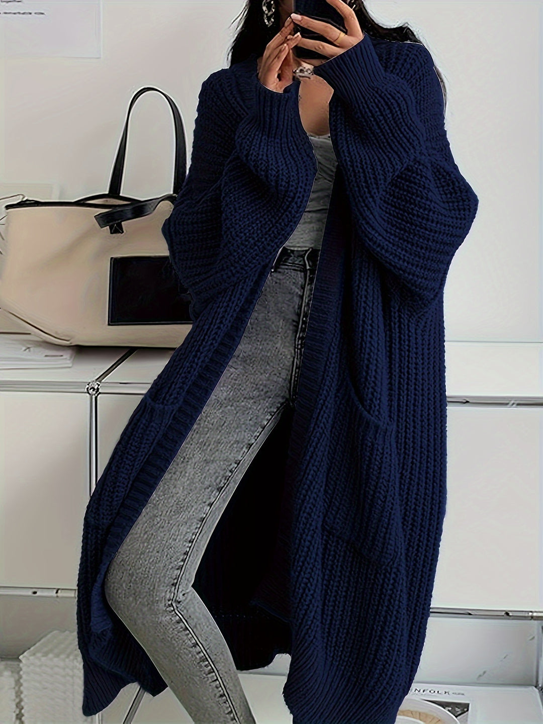 Isla™ – Long Cozy Knit Cardigan