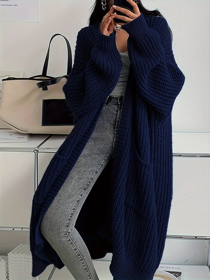 Isla™ – Long Cozy Knit Cardigan