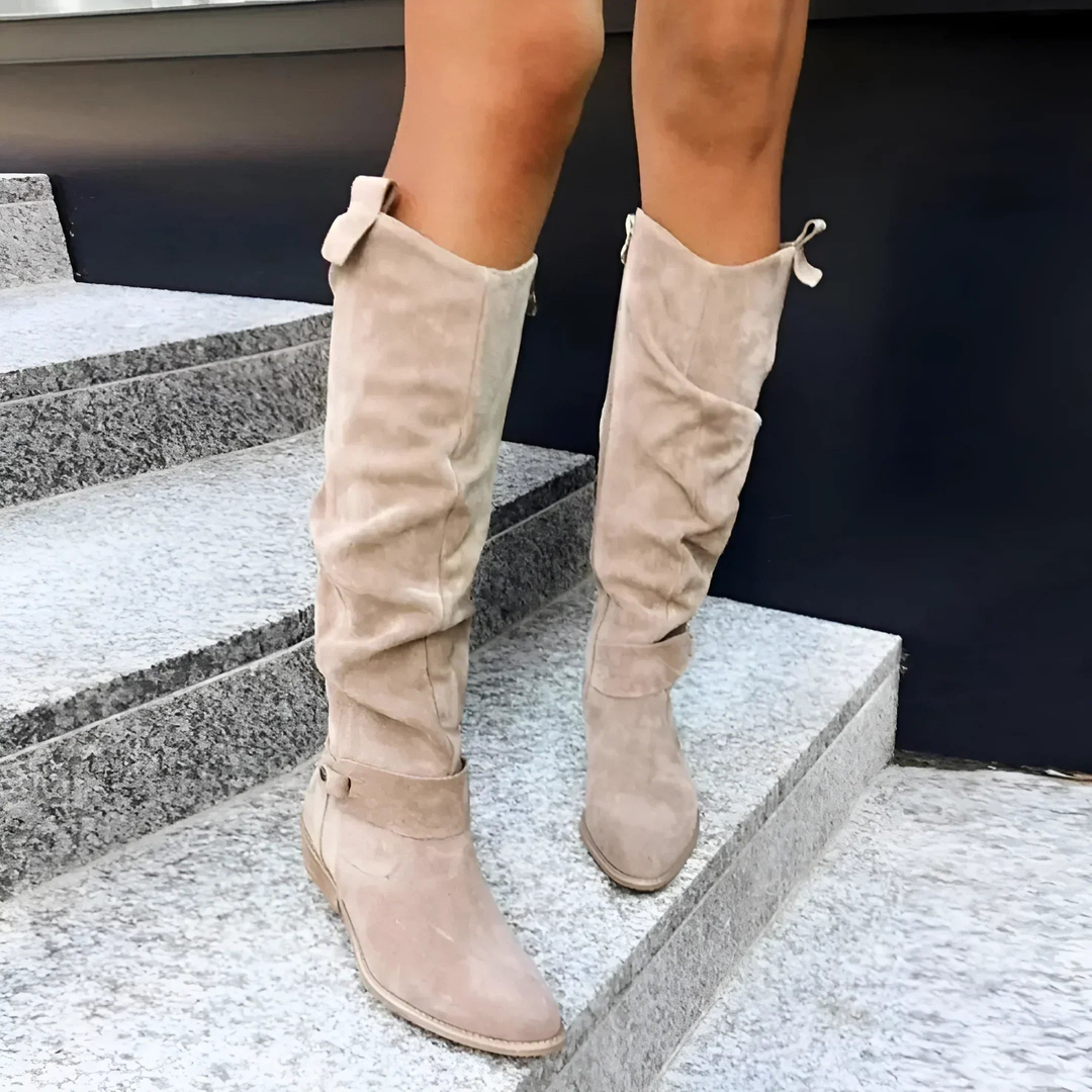Laluna® | Stylish Suede Knee Boots