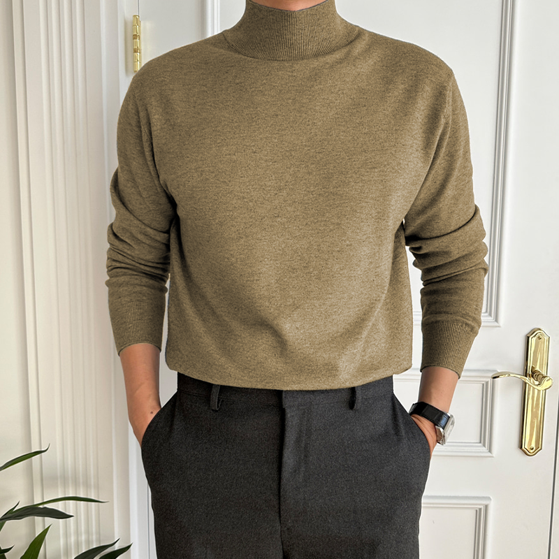 James - Comfortable Turtleneck Sweater