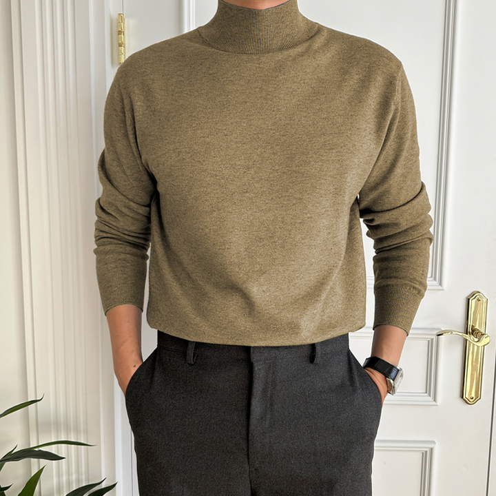 James - Comfortable Turtleneck Sweater