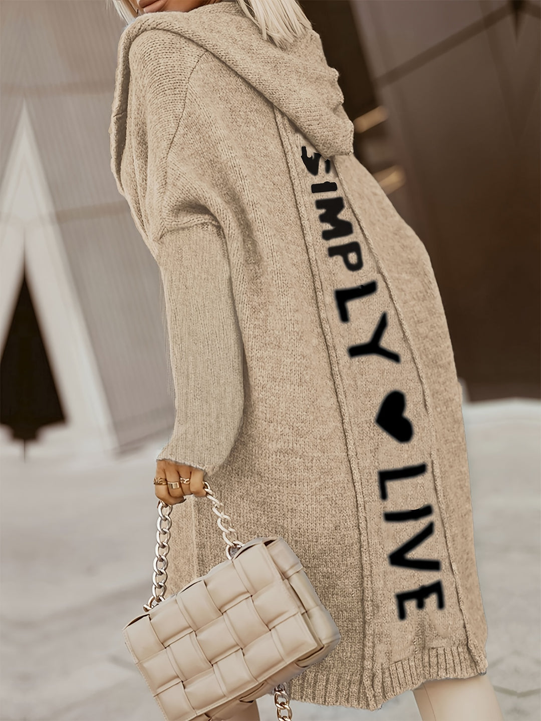 Harper™ – Casual Hooded Knit Cardigan