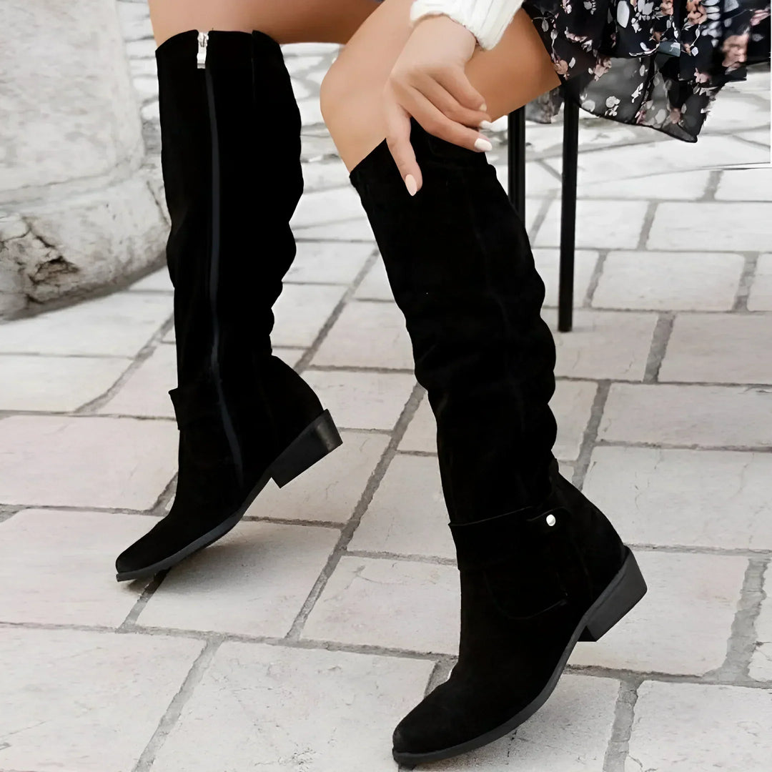 Siona | Suede Boots