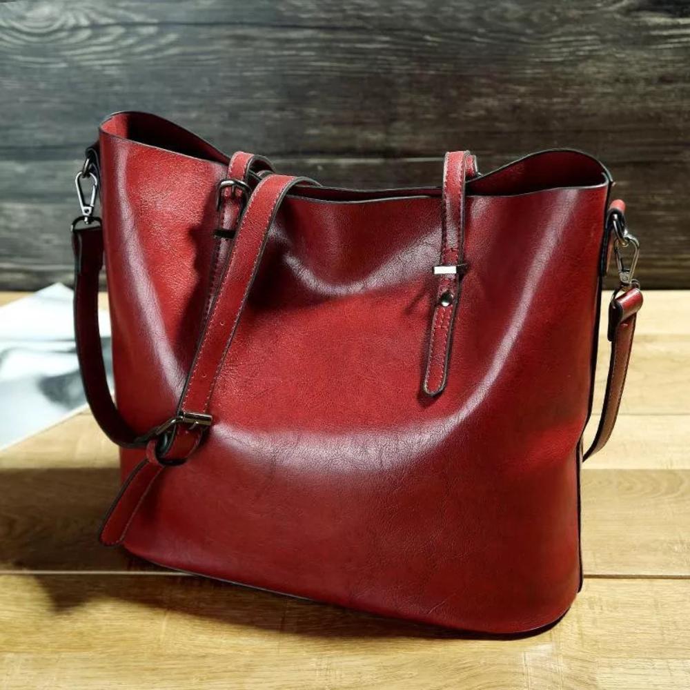 Peyton™ Elegance | Vintage Shoulder Leather Handbag