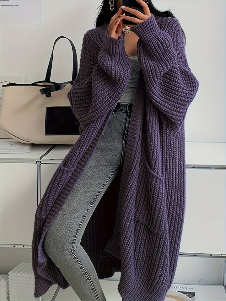 Isla™ – Long Cozy Knit Cardigan