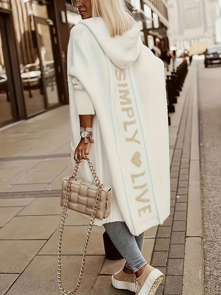 Harper™ – Casual Hooded Knit Cardigan