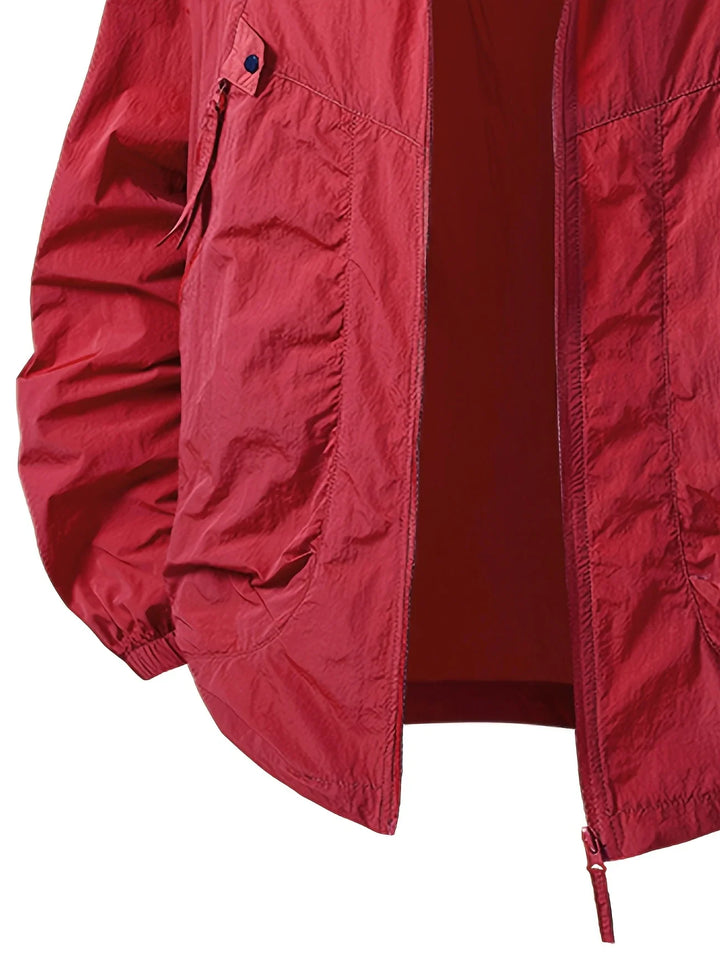 Carter™ - Outdoor Waterproof Windbreaker Jacket with Adjustable Hood
