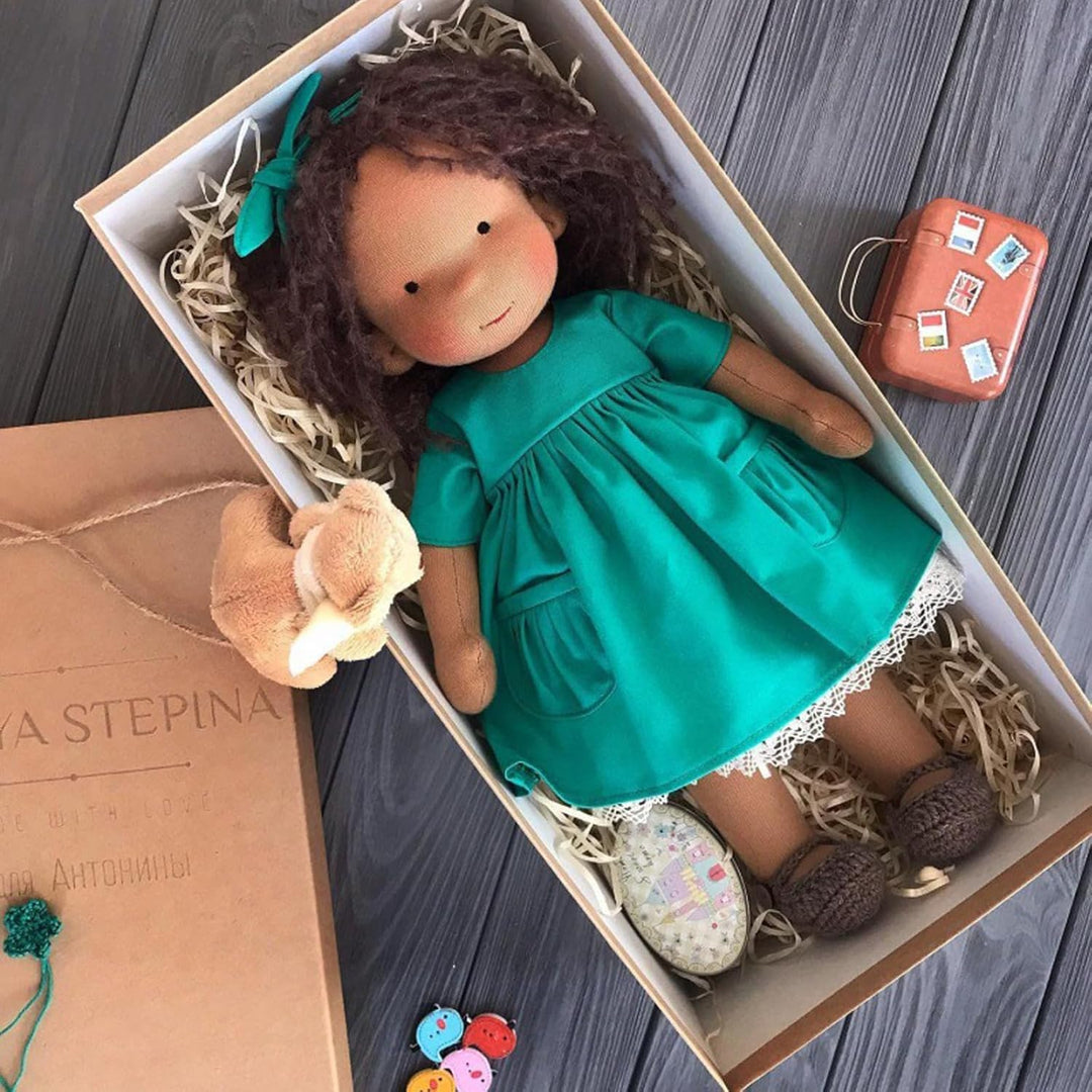 Lilly™ - Sweet handmade Waldorf Doll
