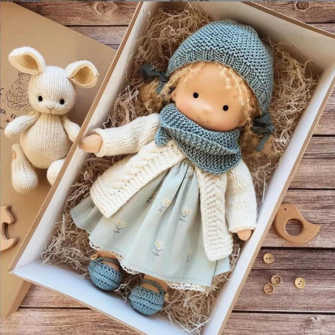 Lilly™ - Sweet handmade Waldorf Doll