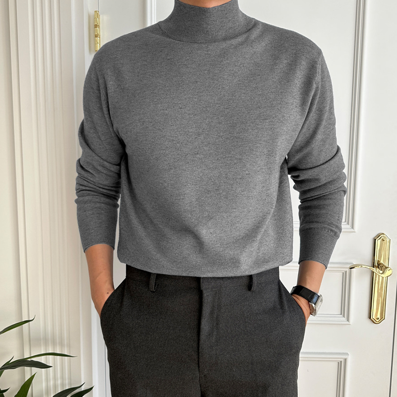 James - Comfortable Turtleneck Sweater