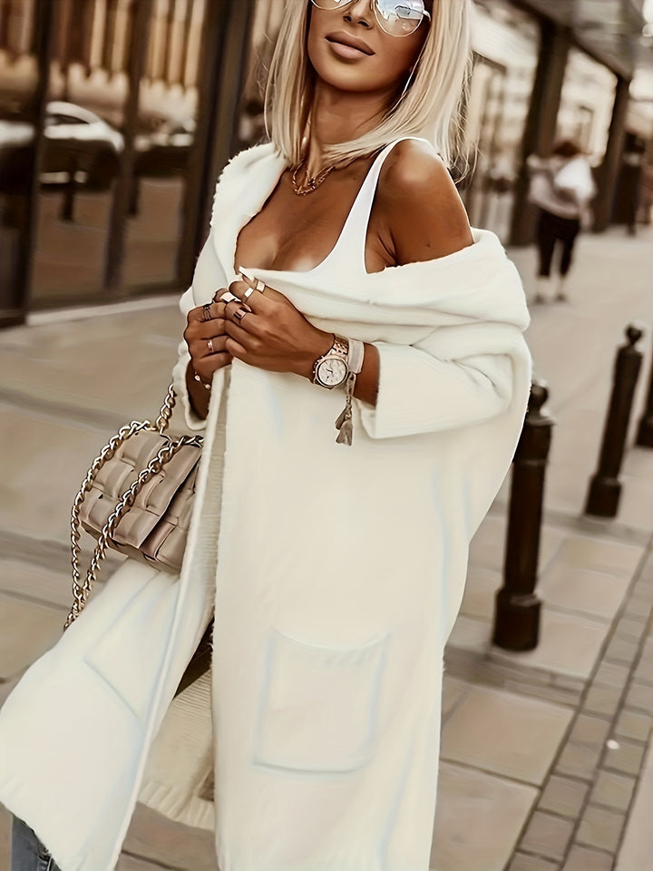 Harper™ – Casual Hooded Knit Cardigan