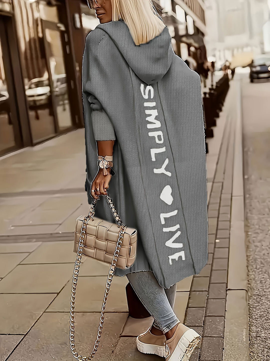 Harper™ – Casual Hooded Knit Cardigan