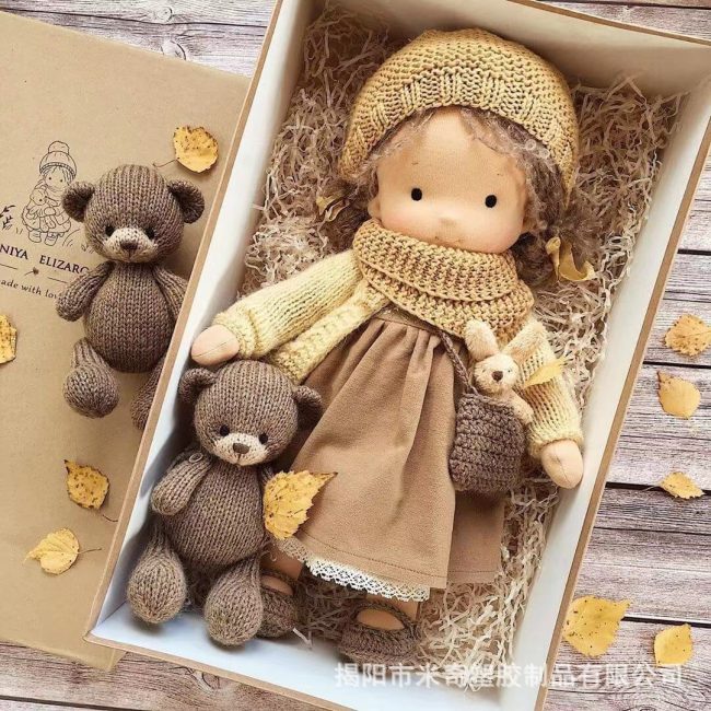 Lilly™ - Sweet handmade Waldorf Doll