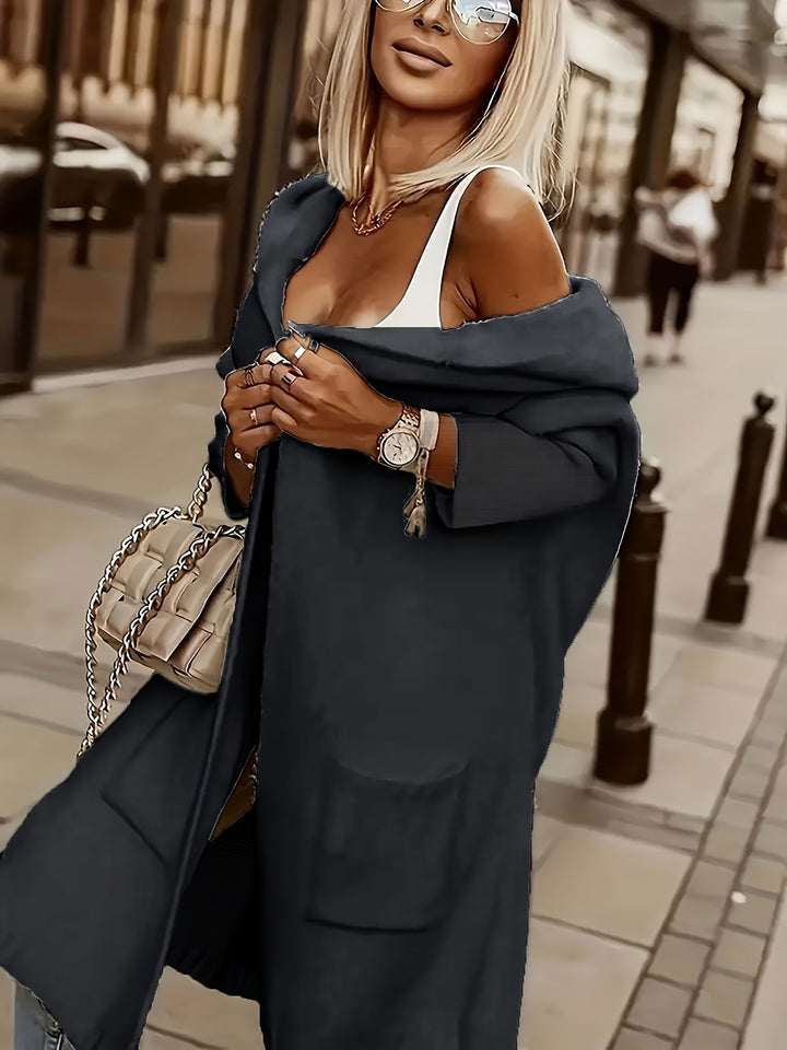 Harper™ – Casual Hooded Knit Cardigan