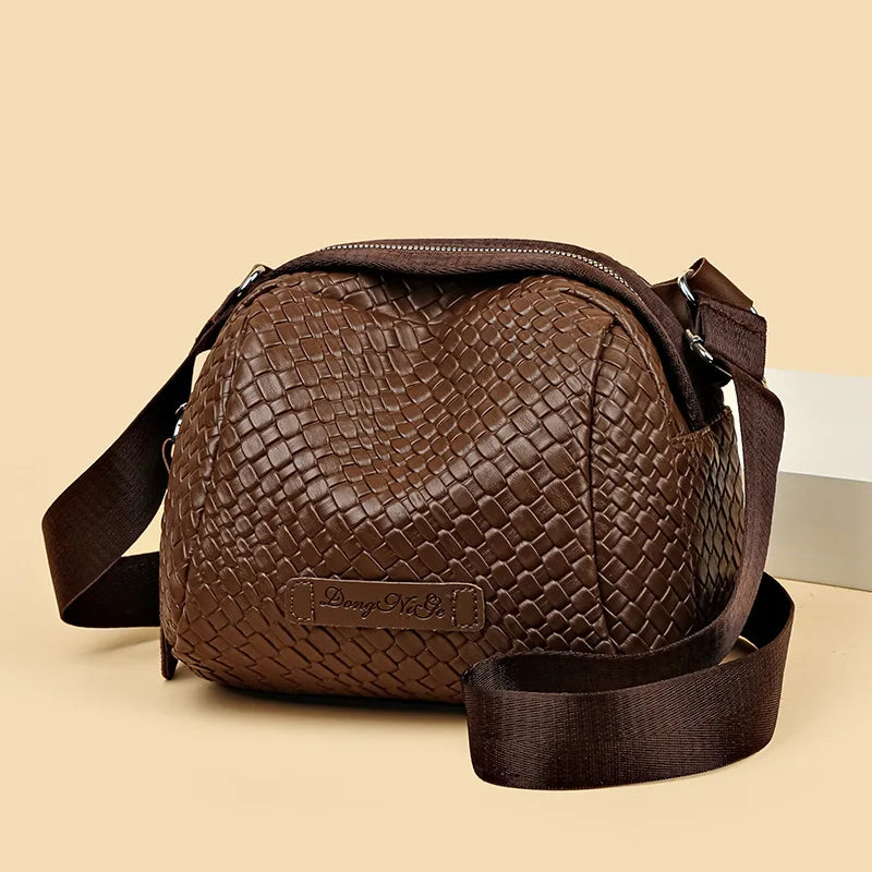 Madison™ Classic Charm | Spacious Vintage Leather Bag