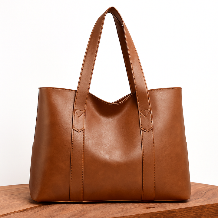 Mia™ Timeless Elegance | Classic Tote Leather Bag
