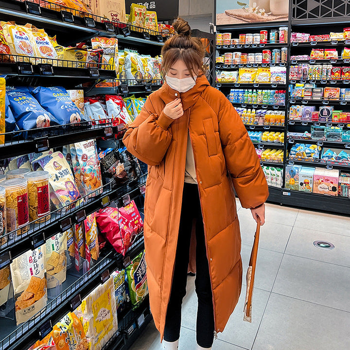 Gigaty™ - Classic Hooded Long Puffer Coat