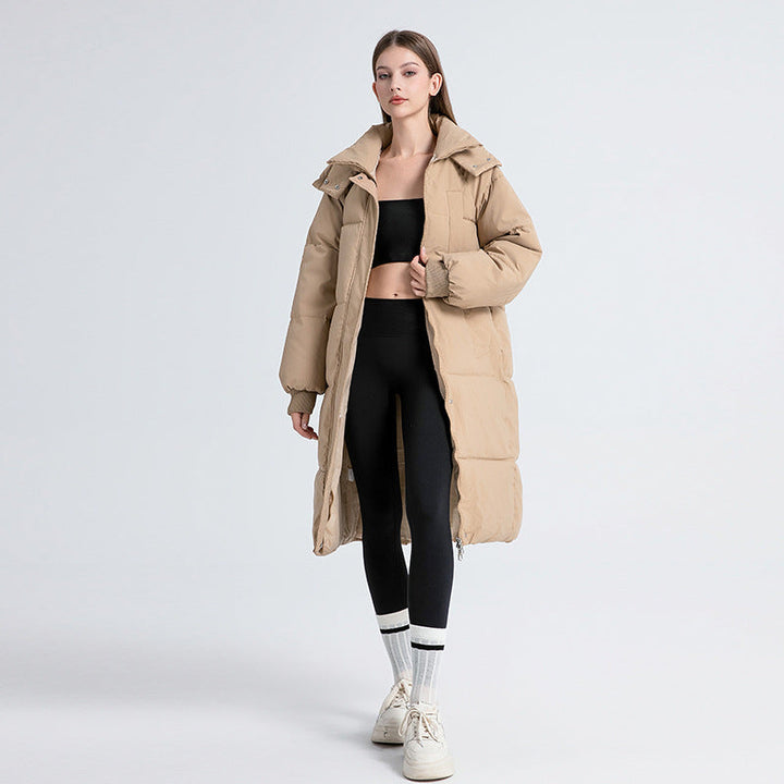 Gigaty™ - Classic Hooded Long Puffer Coat